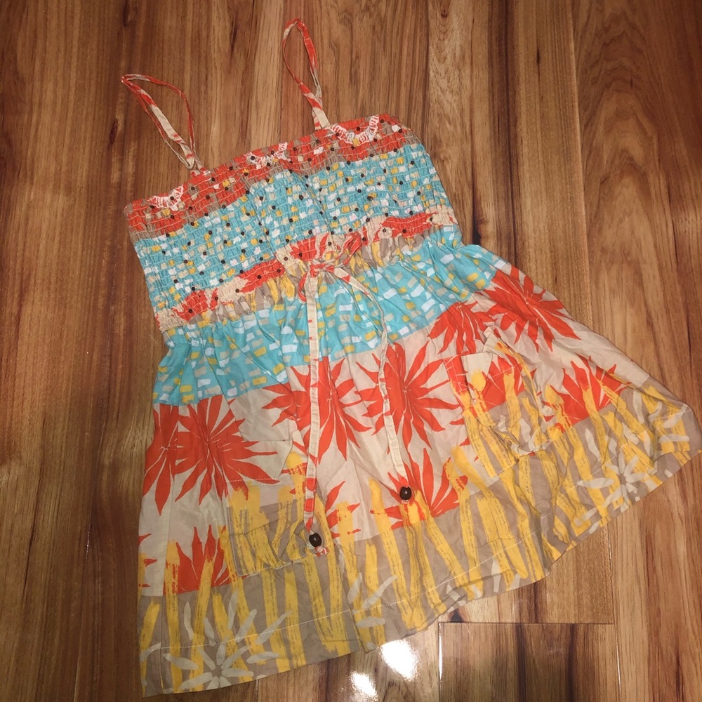 American rag cie girls smocked tunic top / dress